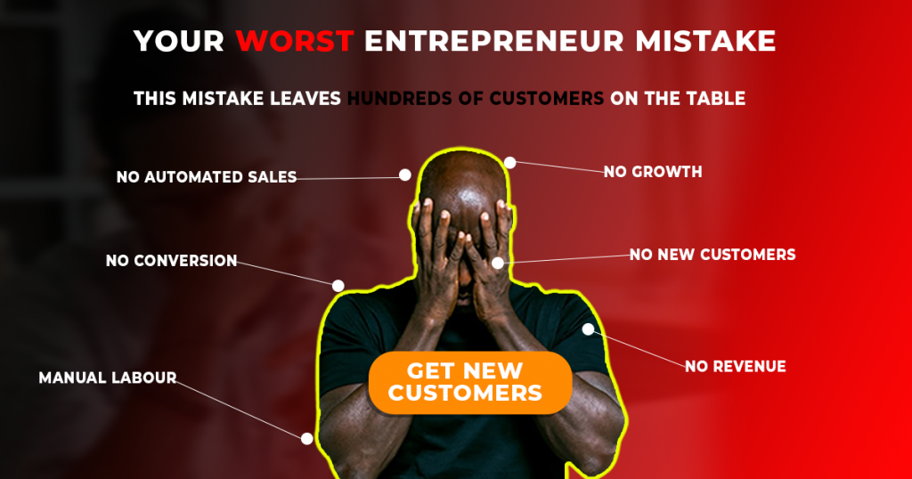 Know your biggest mistakes as an entrepreneur? This shows you the number one reason your revenue is not where you want it and its solution.