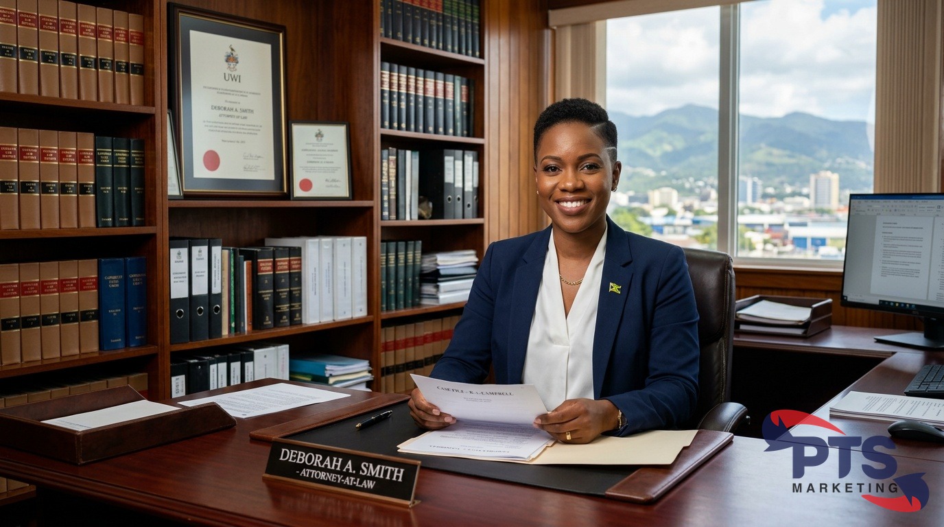 Jamaican lawyers professional portrait